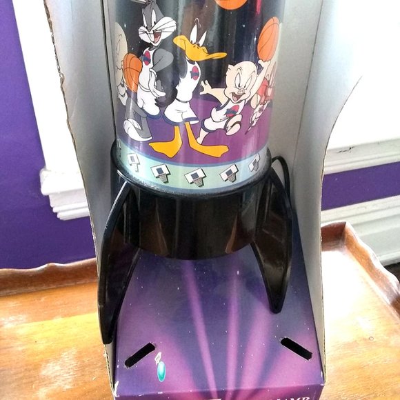 Rare Space Jam Rocket Touch Lamp 1996 Warner Brothers - Picture 5 of 9